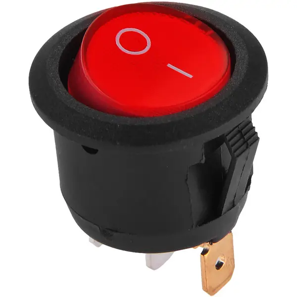 Выключатель Duwi RWB-214 с подсветкой выключатель кнопка duwi pbs 17a2