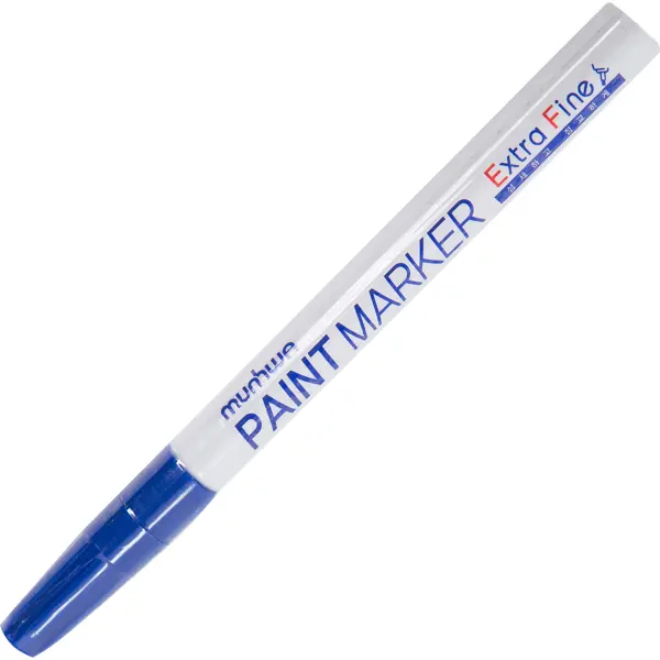 Маркер-краска Munhwa Extra 260037 синяя 1 мм маркер краска munhwa pm 05 белый