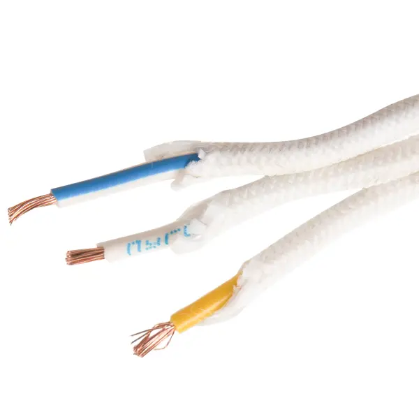 Ретро провод Electraline 3х1.5 20 м ГОСТ цвет белый кабель electraline utp cat 5e 4x2x0 52 мм² 10 м