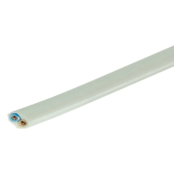 Провод Ореол ШВВП 2x0.75 мм 10 м ГОСТ цвет белый гибкий плоский провод шввп элпрокабель
