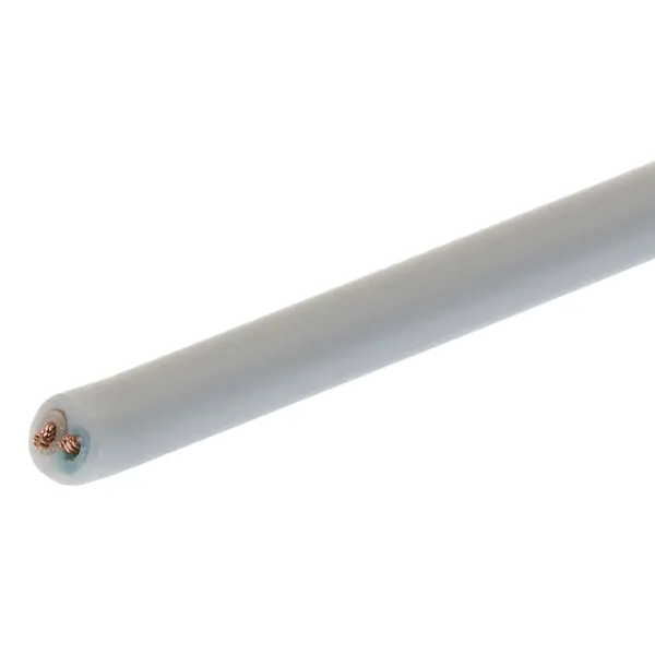 Провод Ореол ШВВП 2x0.5 мм 100 м ГОСТ цвет белый гибкий плоский провод шввп элпрокабель