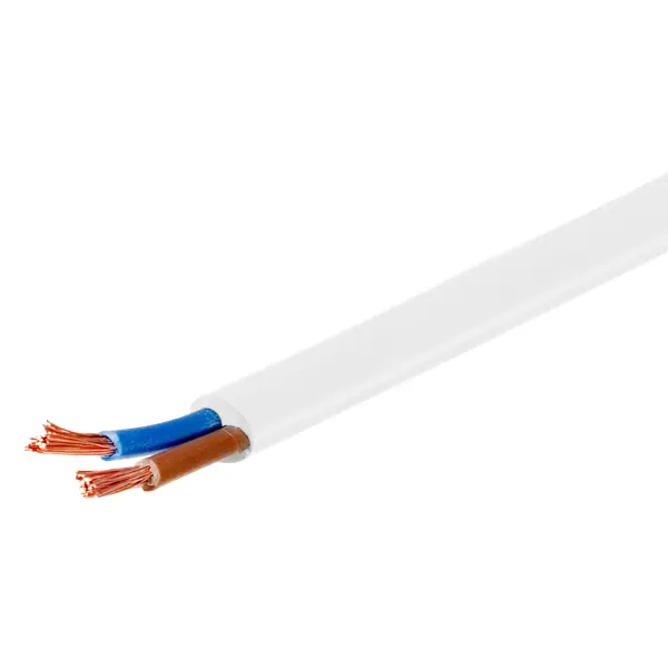Кабель Ореол ПВС 2x2.5 мм 100 м ГОСТ цвет белый кабель ореол nym 2x2 5 мм 100 м гост серый
