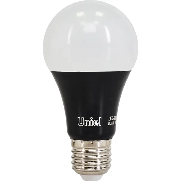 Лампа светодиодная ультрафиолетовая Uniel E27 170-240 В 9 Вт груша, фиолетовый свет боксерская груша для фитнеса