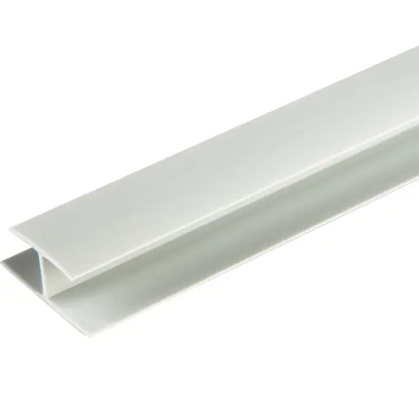 Профиль ПВХ  соединительный Т5 мм серый 3 м комплект панелей мдф вайнскот 5 эмаль белый 920x153 мм 1 3 м²