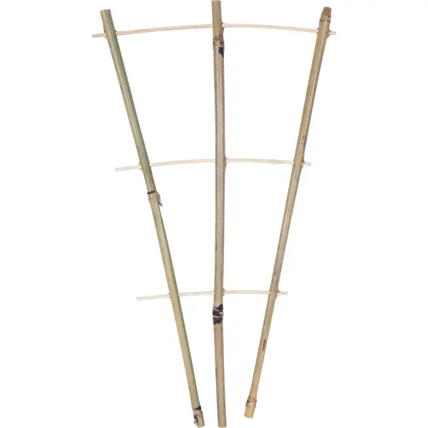 Решётка для вьющихся растений h45 см, d10/12 мм, бамбук держатель для бумажных полотенец heaven бамбук