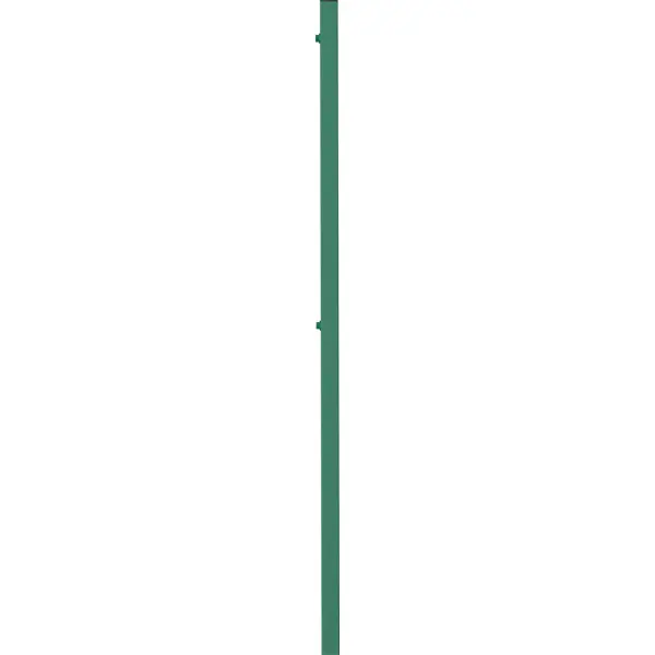 Столб для ворот калиток 80x80 см 2.95 м цвет зеленый планка для наружных углов 50x50x2000 мм ral 6005 зеленый