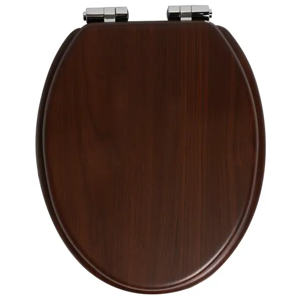 Сиденье для унитаза Sensea Purity овальное цвет тёмный орех накидка массажер на сиденье 45×45 см дерево коричневый