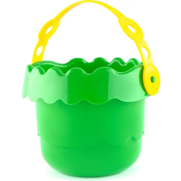 Ведёрко детское «Волна» 0.7 л цвет зелёный hamax детское кресло hamax kiss safety package шлем серебристый зеленый