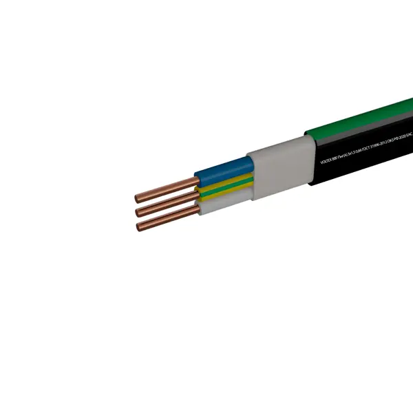 Кабель Камит ВВГпнг(A) 3x1.5 мм 100 м ГОСТ цвет черный акустический кабель dsd dsc m250 cca 2 5мм2 10м бухта