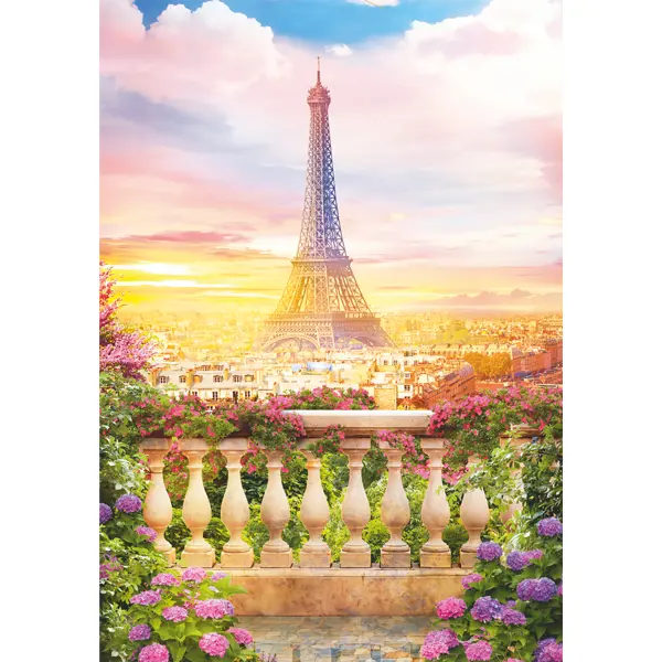 фото Фотообои лето в париже бумажные 140x200 см симфония