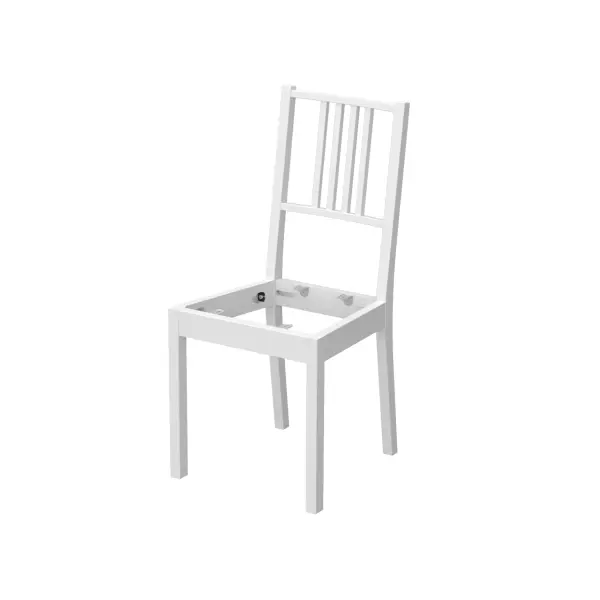 фото Основание стула марсель delinia 42х90x37 см материал массив цвет белый