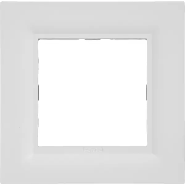 Рамка для розеток и выключателей Legrand Structura 1 пост, цвет белый рамка legrand valena life 1 пост терракота 754071