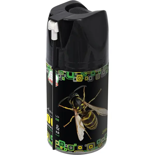 Аэрозоль Help от ос и шершней инсектицидный 250 мл ловушка насадка help на бутылку для ос 4 шт