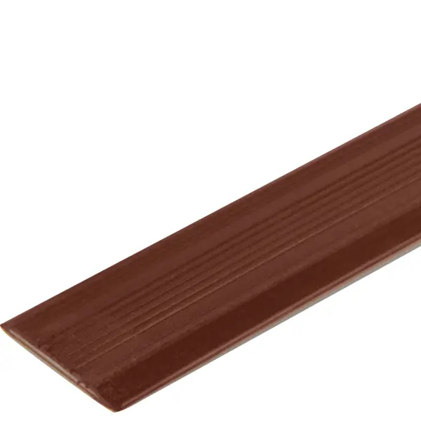 Профиль для пола антискользящий 37х900 мм, цвет красно-коричневый эмаль акриловая для пола ореол полуматовая красно коричневый 2 3 кг