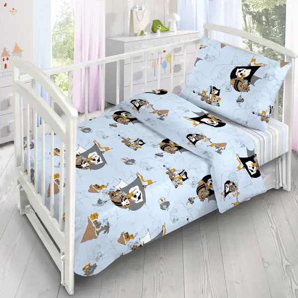 Комплект детского постельного белья в кроватку Feretti