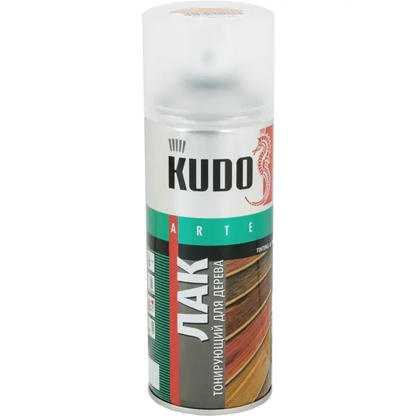 Лак тонирующий для дерева Kudo акриловый цвет дуб 520 мл антибактериальный спрей для обработки поверхностей kudo