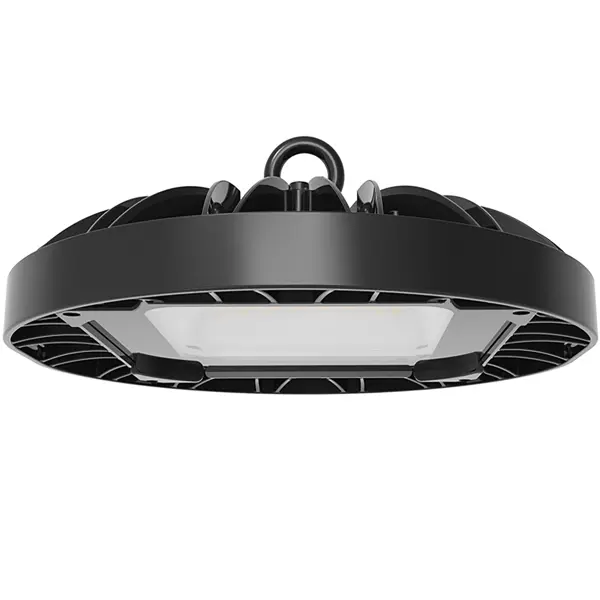 фото Светильник жкх светодиодный wolta ufo-200w/01 200 вт ip65, подвесной, круг, цвет чёрный