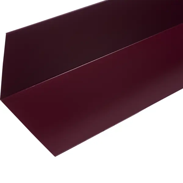 Планка для внутренних углов с полиэстеровым покрытием 2 м цвет красный планка для наружных углов с полиэстеровым покрытием 2 м красный