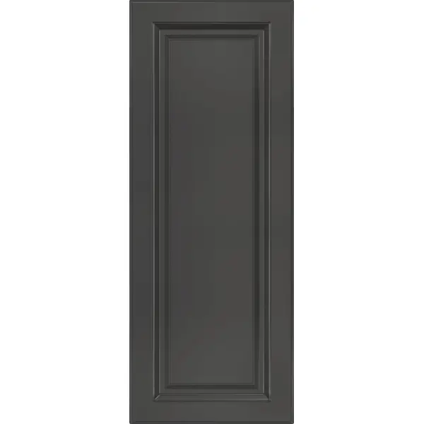 фото Дверь для шкафа delinia id «мегион» 40x102.4 см, мдф, цвет тёмно-серый