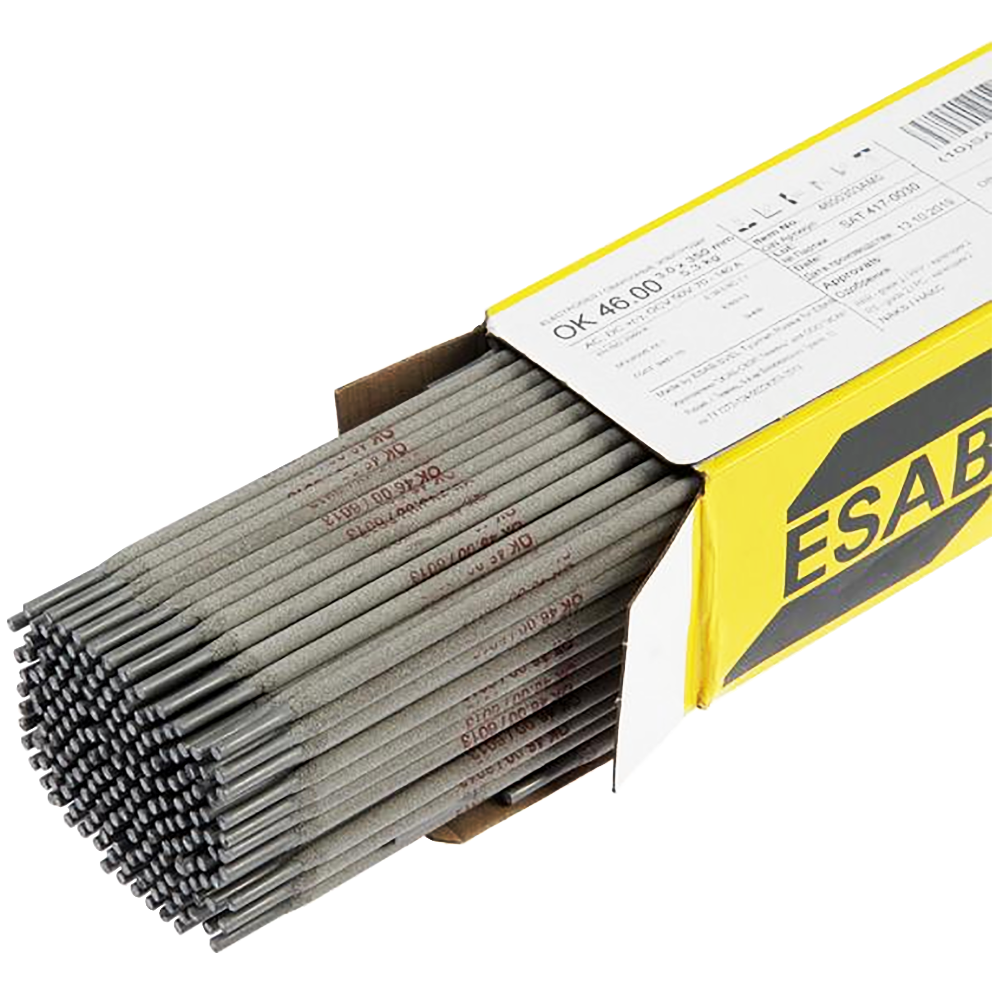 Электроды Esab ОК 46 3х350 мм, 5.3 кг ✳️ купить по цене 586 ₽/шт. в  Кемерове с доставкой в интернет-магазине Леруа Мерлен