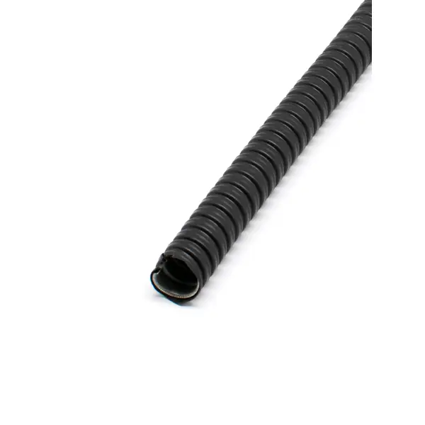 Металлорукав Oxion РЗ-ЦП-12 D12 мм 20 м в ПВХ изоляции цвет черный инструмент для снятия изоляции и оболочки с utp кабелей ekf