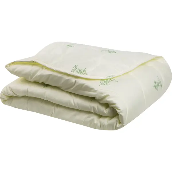 Одеяло Бамбук лёгкое бамбук/полиэфир 172x205 см одеяло 2 спальное 172х205 см бамбук 150 г м2 облегченное чехол микрофибра кант