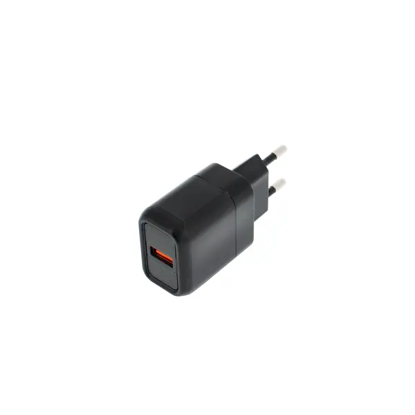 Зарядное устройство сетевое Oxion OX-QC310 цвет черный автомобильное зарядное устройство oxion с дополнительным блоком 2x2 4 а 4 usb