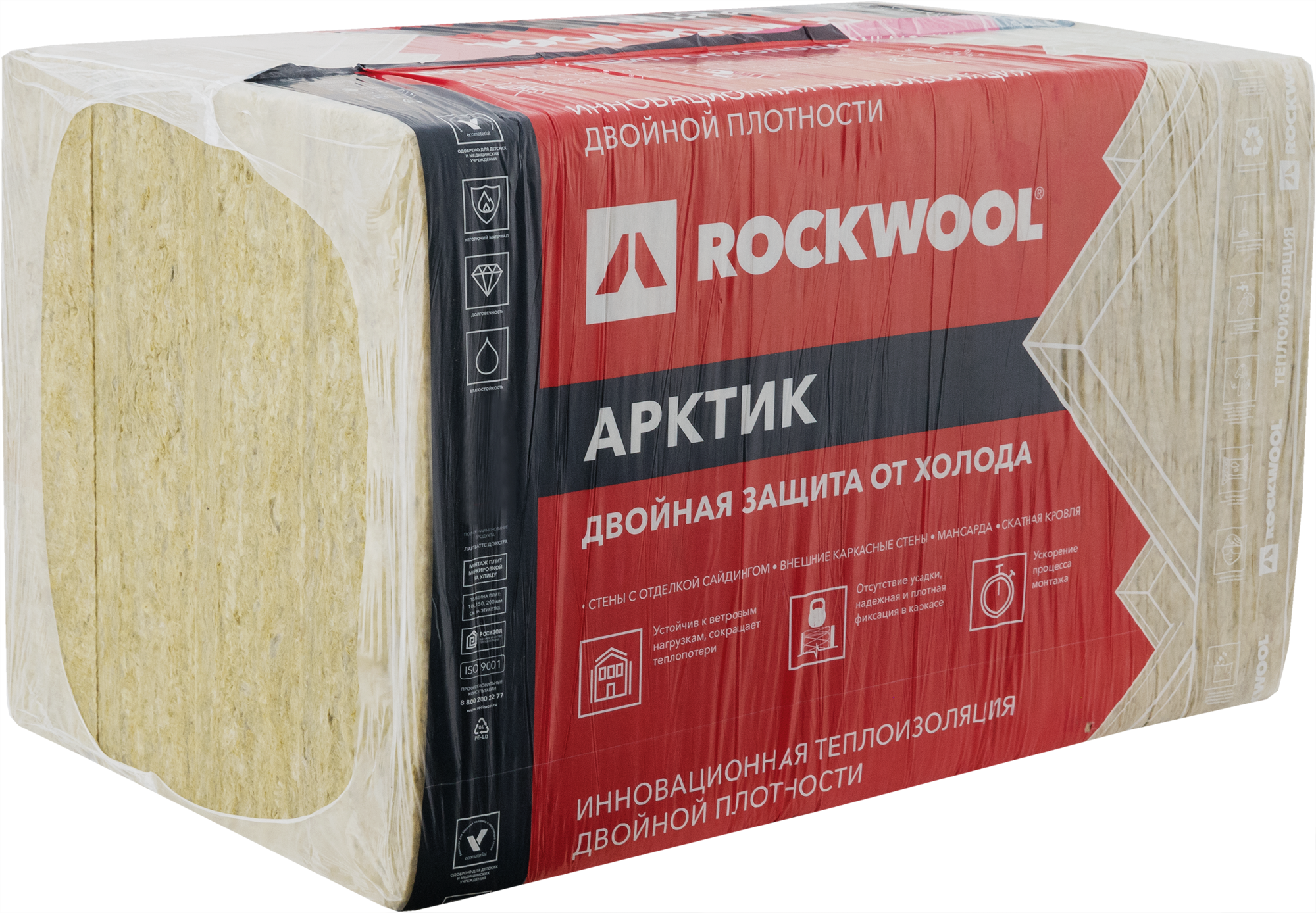 Купить минвату Rockwool в Минске, цены на минвату Роквул с доставкой