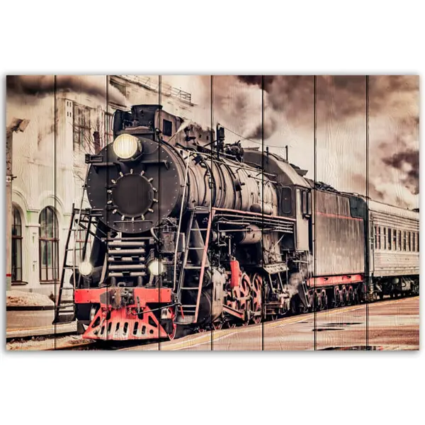Картина Дом Корлеоне Старый поезд 40x60 см по цене 5990 ₽/шт. купить в  Москве в интернет-магазине Леруа Мерлен