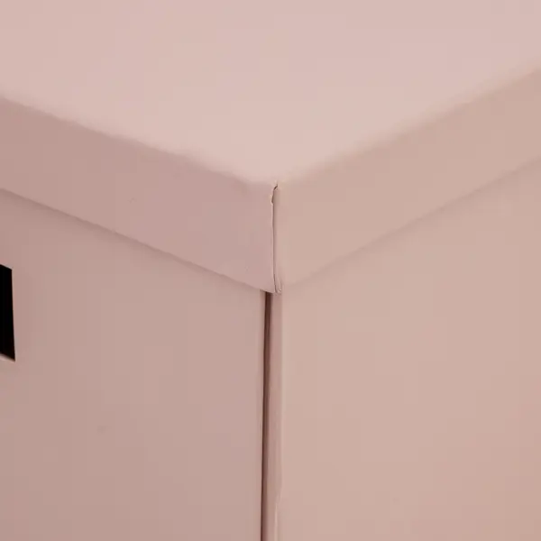 фото Коробка складная 40x28x20 см картон цвет розовый storidea