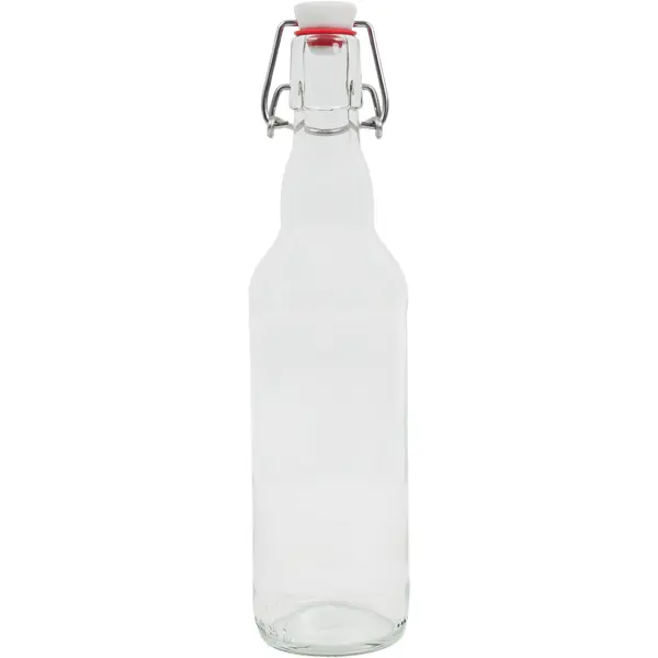 Бутылка 0.5 л Пивная бугельный замок бесцветная отдельностоящий винный шкаф 12 21 бутылка dometic