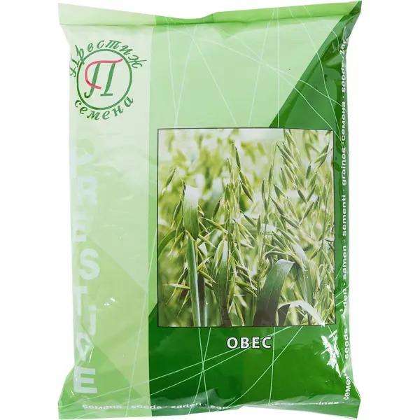 Семена сидерата Овёс посевной 0.7 кг семена газон sport meister gras 10 кг мешок газонcity