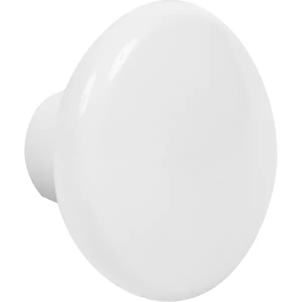 Ручка-кнопка мебельная Inspire Snow 395 мм, цвет белый мебельная ручка кнопка boyard