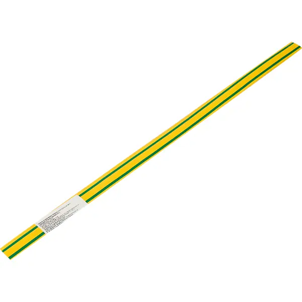 Термоусадочная трубка Skybeam ТУТнг 2:1 12/6 мм 0.5 м цвет желто-зеленый термоусадочная трубка skybeam тутнг 2 1 20 10 мм 0 5 м белый