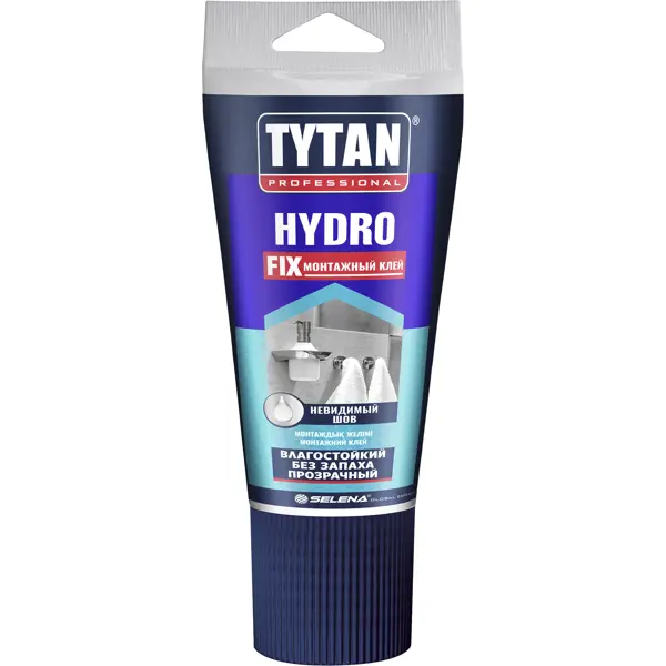 фото Клей монтажный tytan hydro fix бесцветный 150 мл