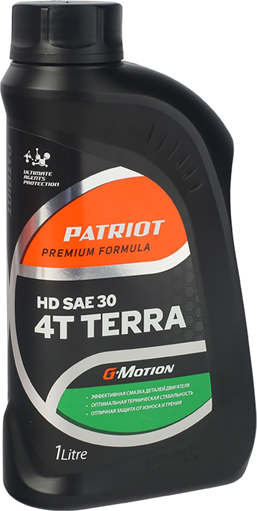 Масло минеральное PATRIOT G-Motion HD SAE 30 4Т TERRA 1