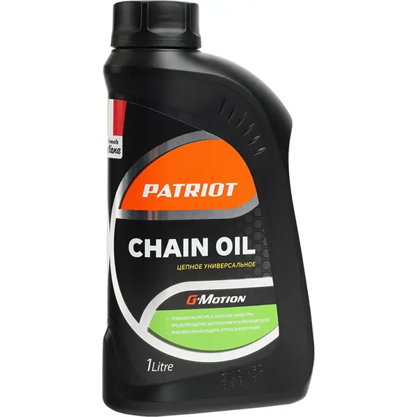 Масло для цепи Patriot G-Motion Chain Oil минеральное 1 л масло для цепи rezoil lubrimax минеральное 946 мл