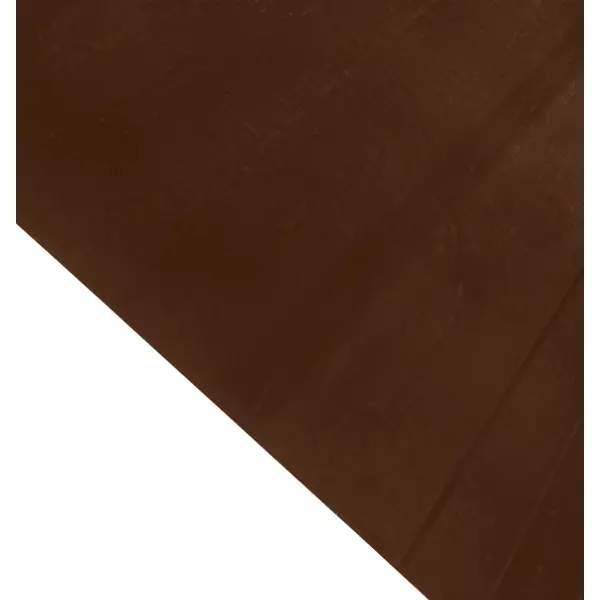 Лист гладкий 0.35 мм 1250x2000 мм RAL 8017 коричневый лист ондулин смарт diy 760x1950 мм коричневый