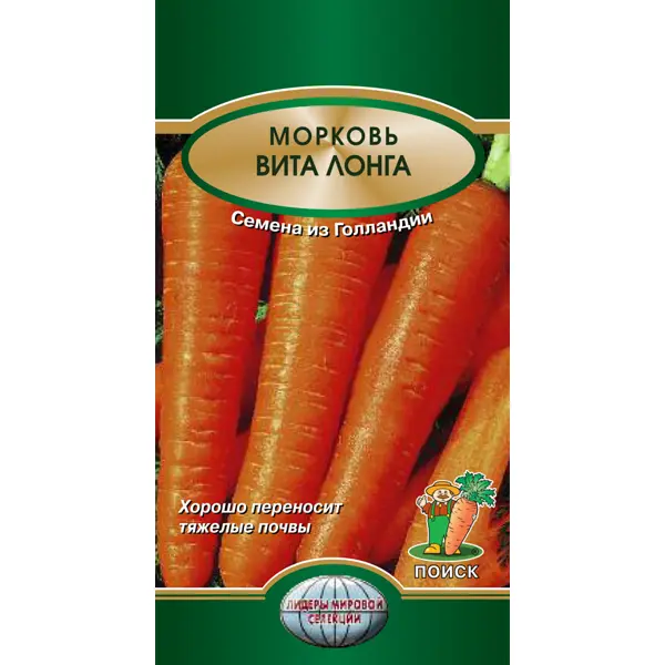 Семена Морковь «Вита лонга» чай дольче вита 125 г сицилийское печенье ст б