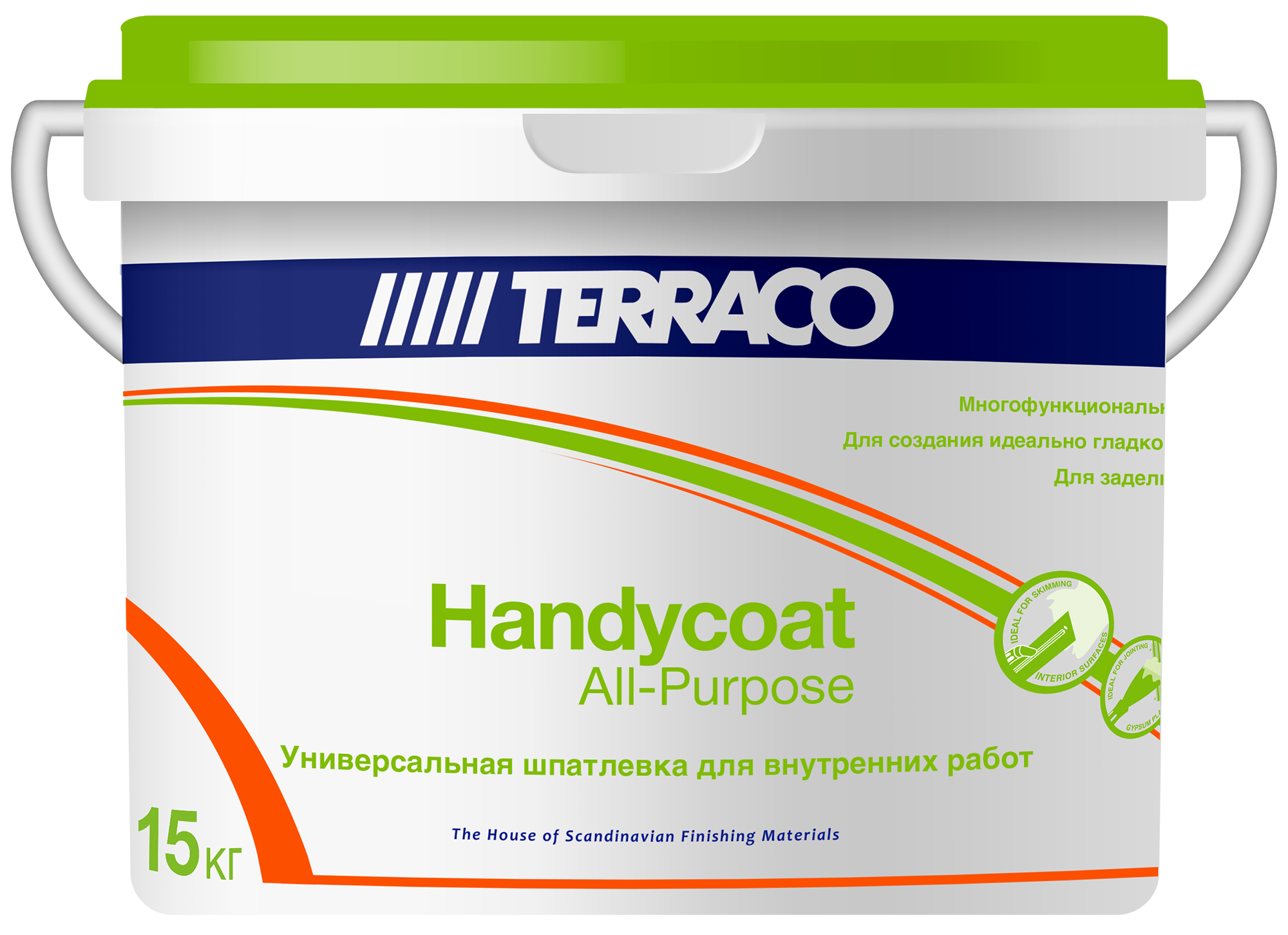 Шпатлёвка универсальная Terraco Handycoat All-Purpose 15 кг  .