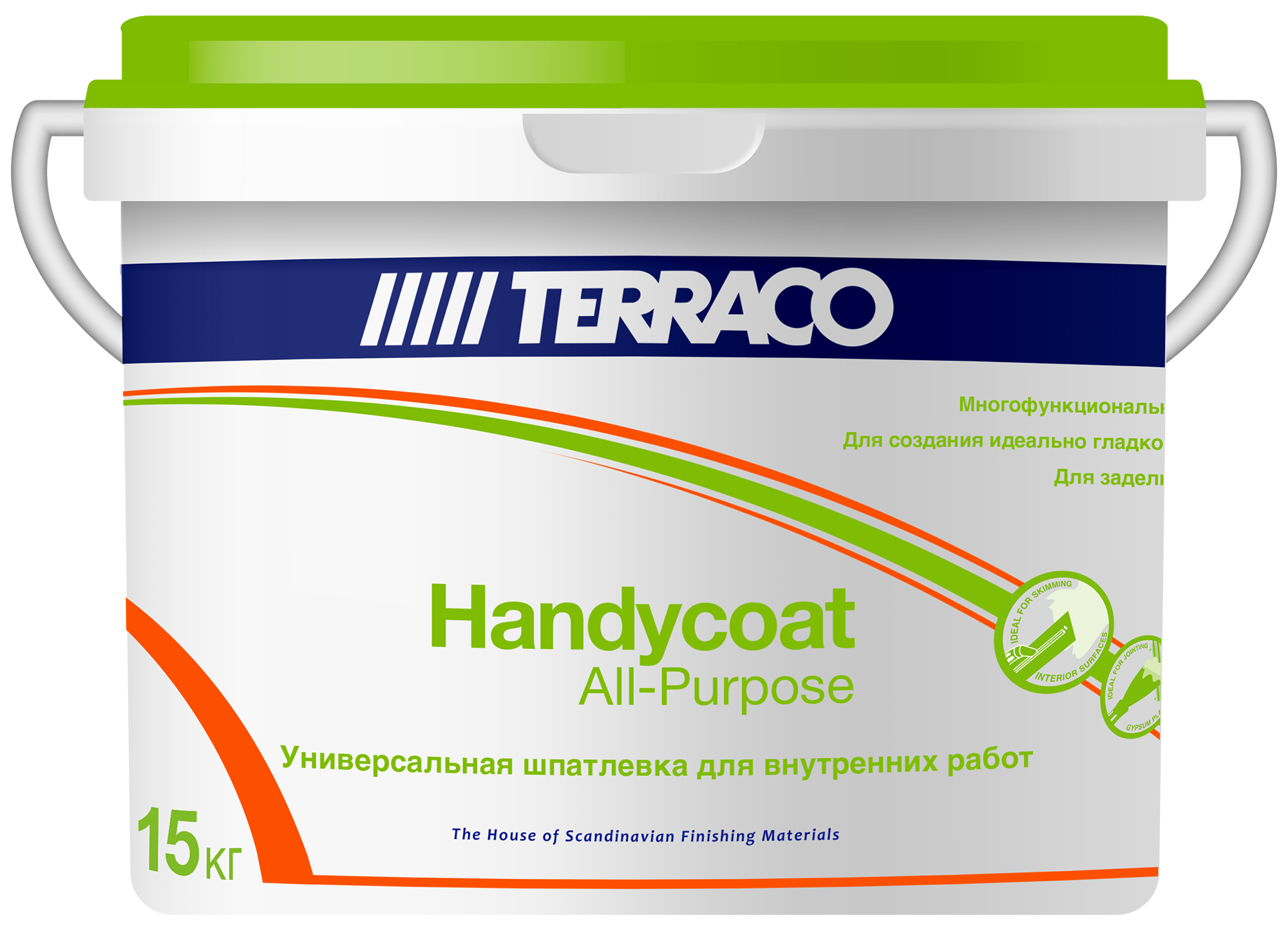 Шпатлёвка универсальная Terraco Handycoat All-Purpose 15 кг