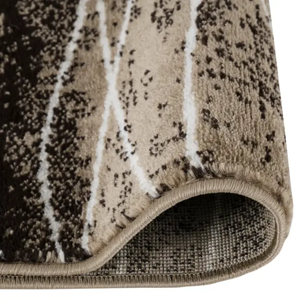 фото Дорожка ковровая «орнамент» полипропилен 1.5 м цвет бежевый без бренда