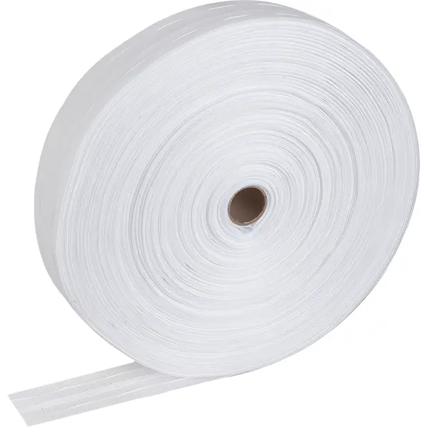 Лента шторная «Классика» матовая 40 мм цвет белый лента шторная параллельная многофункциональная 80 мм белый