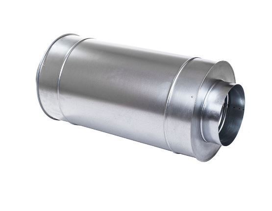 Шумоглушитель ГК Нормал  ø125x600 мм, оцинкованная сталь по цене .