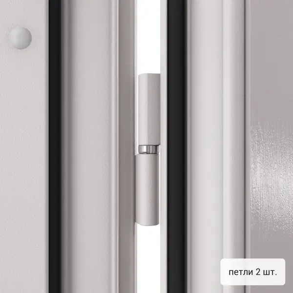 фото Дверь входная металлическая белла, 860 мм, левая, цвет беленый дуб torex