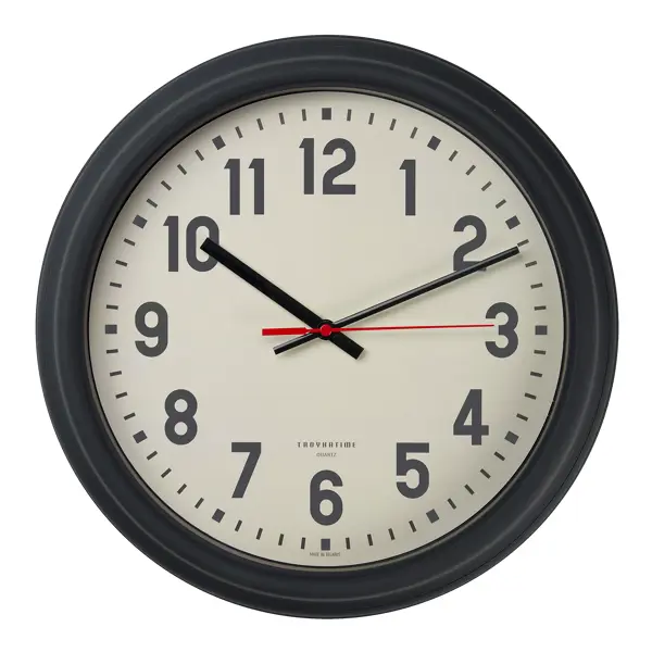 Часы настенные Troykatime «Индастри» ø30.5 см часы настенные troykatime зелёные листья ø30 см