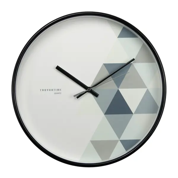 Часы настенные Troykatime «Ромбы» ø30 см дизайнерский пластиковый чехол для vivo v7