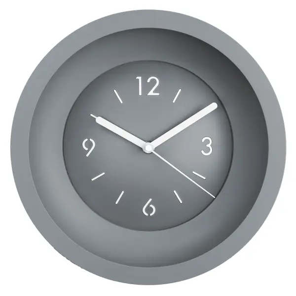 Часы настенные Troykatime «Орбита» ø25.5 см цвет серый