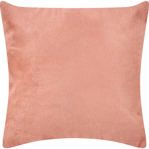Подушка Inspire Manchester 40x40 см цвет светло-розовый Bistro ночник светодиодный inspire без батареек холодный белый свет розовый