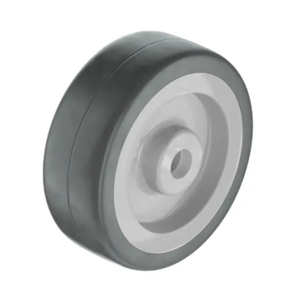 Колесо для садовой тачки STANDERS 50 мм, до 50 кг, цвет серый колесо для тачки variant 12110 к99 2л пу литое 4 80 4 00 8 с подшипником 20 мм